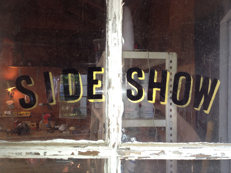 Studio Visit: Luke Stockdale's Sideshow Sign Company